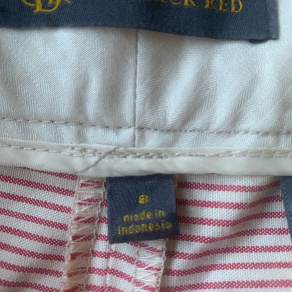 Outback red women’s cotton stripe shorts - Picture 4 of 8